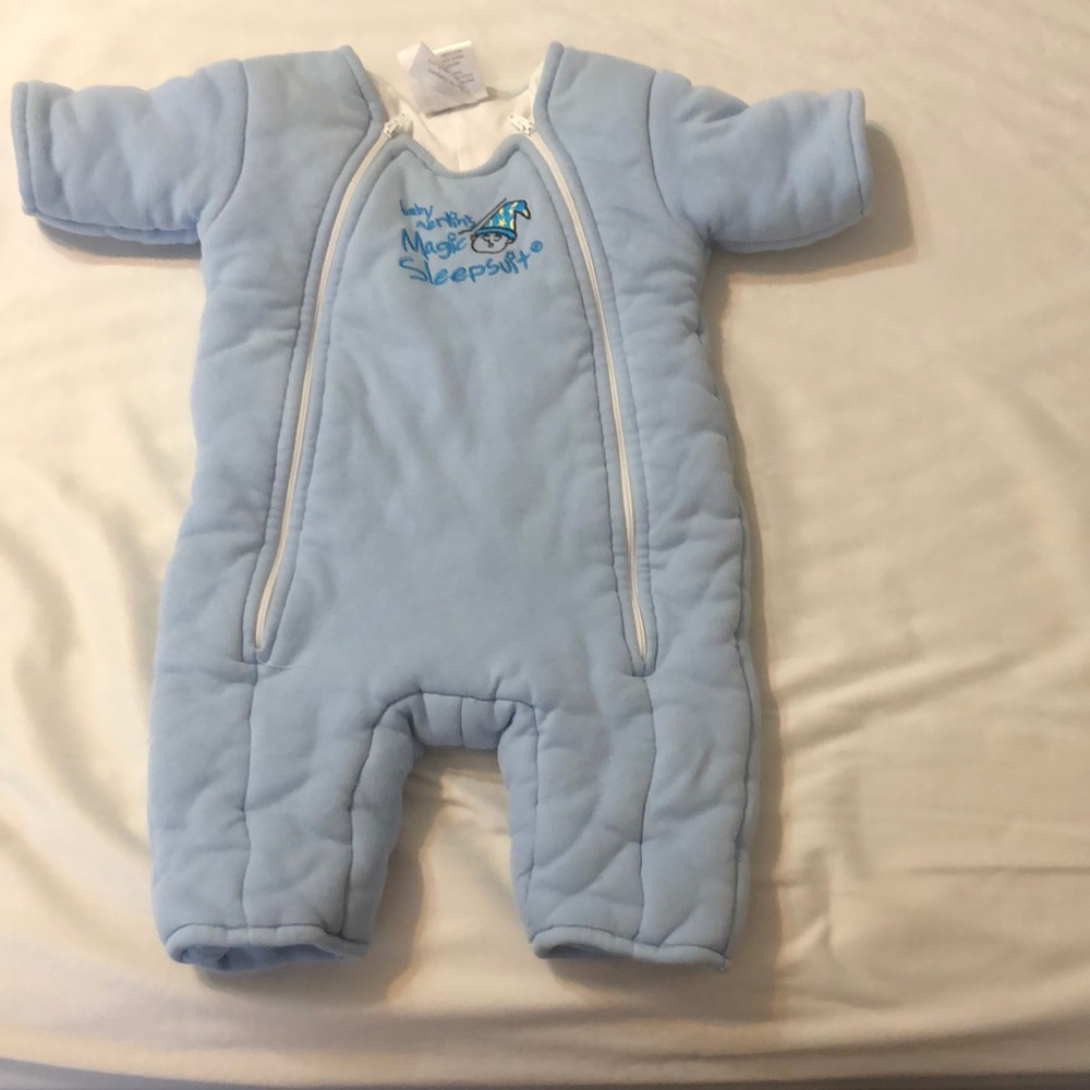 baby Merlin magic sleep suit